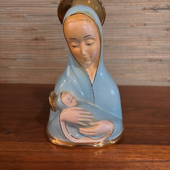 Vintage Napco Mother Mary Planter - Picture 1 of 6